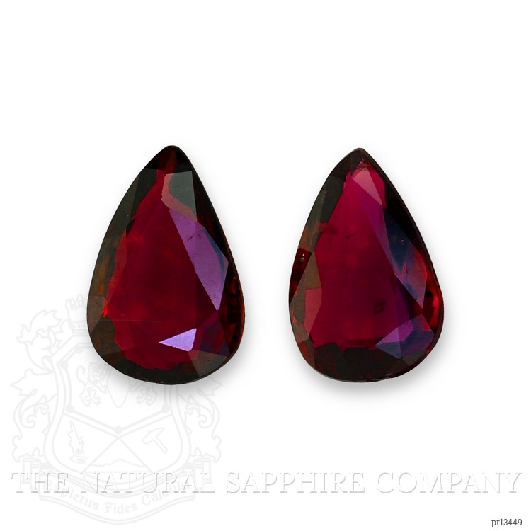 1.49 Ct.Tw. Ruby Pair from Thailand