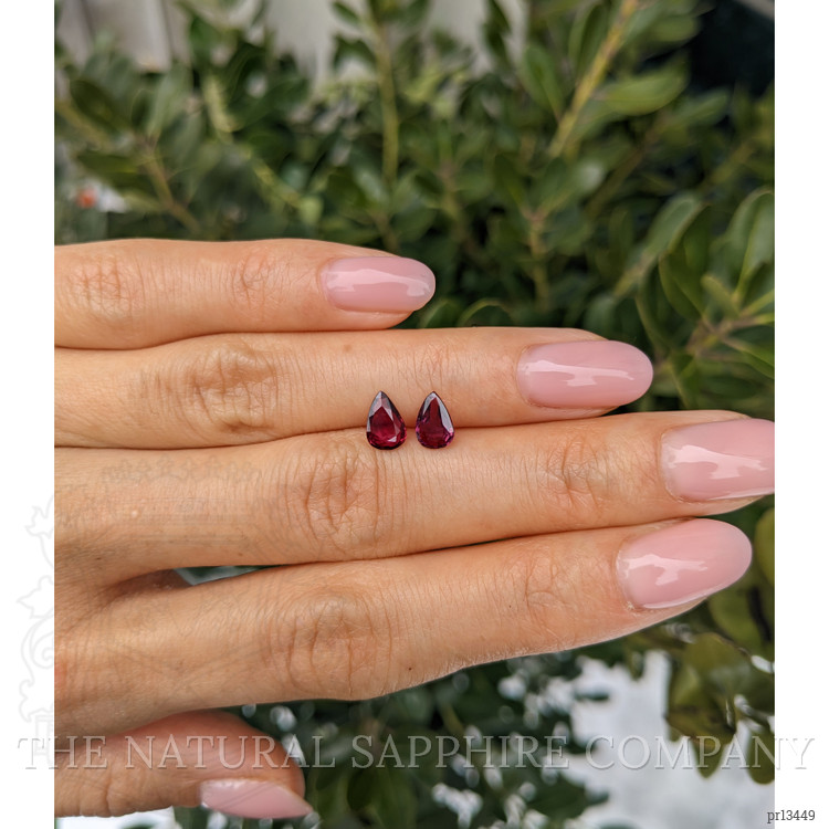 1.49 Ct.Tw. Ruby Pair from Thailand