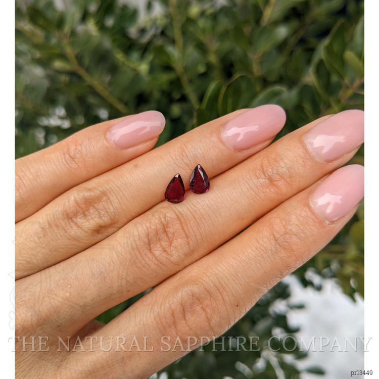 1.49 Ct.Tw. Ruby Pair from Thailand