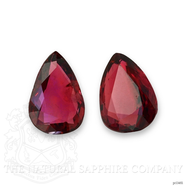 1.97 Ct.Tw. Ruby Pair from Thailand