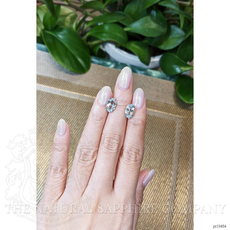 3.84 Ct.Tw. Aquamarine Pair from Brazil