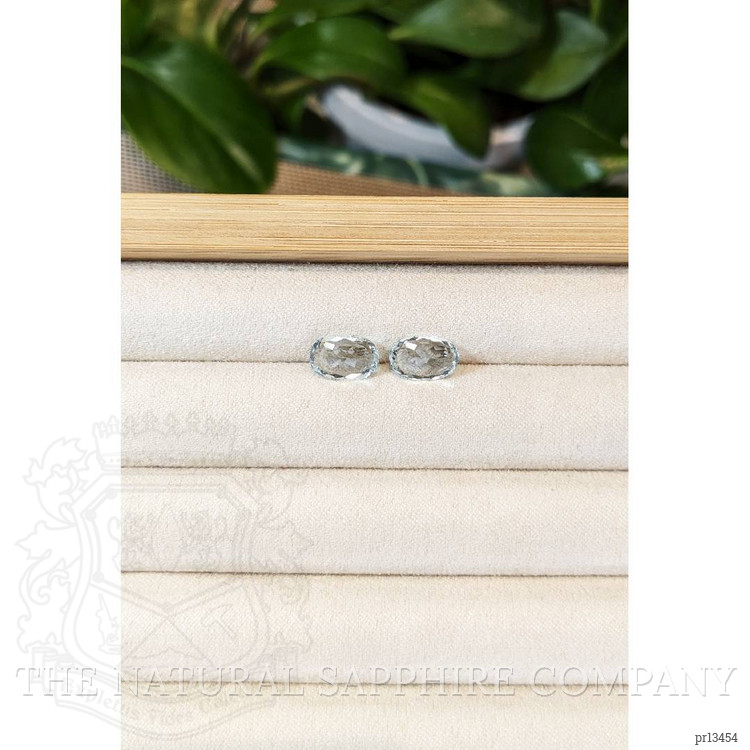 3.84 Ct.Tw. Aquamarine Pair from Brazil