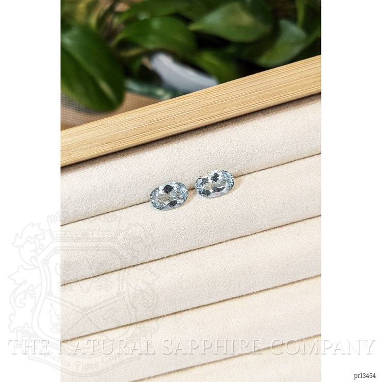 3.84 Ct.Tw. Aquamarine Pair from Brazil