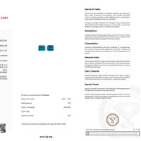 4.00 Ct.Tw.Total Carat Weight Tourmaline Pair from Mozambique Scan Report
