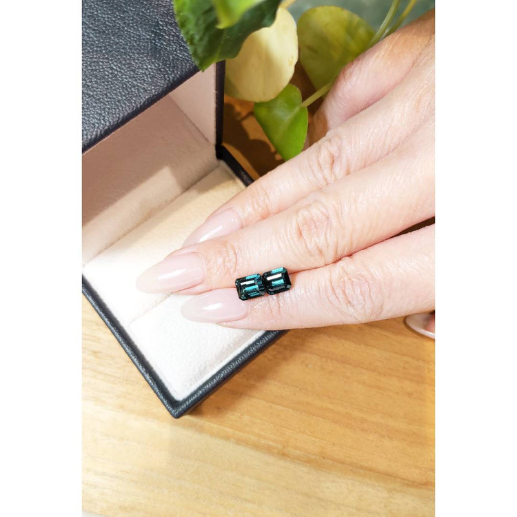 4.00 Ct.Tw. Tourmaline Pair from Mozambique