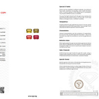 2.46&nbsp;Ct.Tw.Total Carat Weight Garnet Pair from Tanzania Scan Report