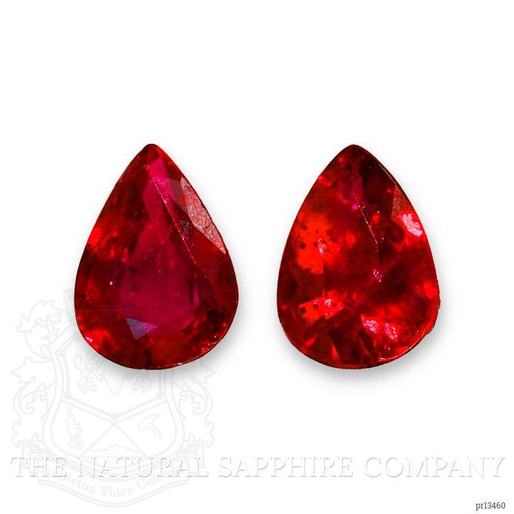 0.76 Ct.Tw. Ruby Pair from Thailand