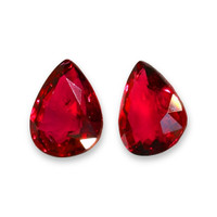 0.96&nbsp;Ct.Tw.Total Carat Weight Ruby Pair from Thailand Video