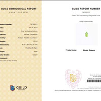 2.46 Ct.Tw.Total Carat Weight Paraiba Tourmaline Pair from Mozambique Scan Report