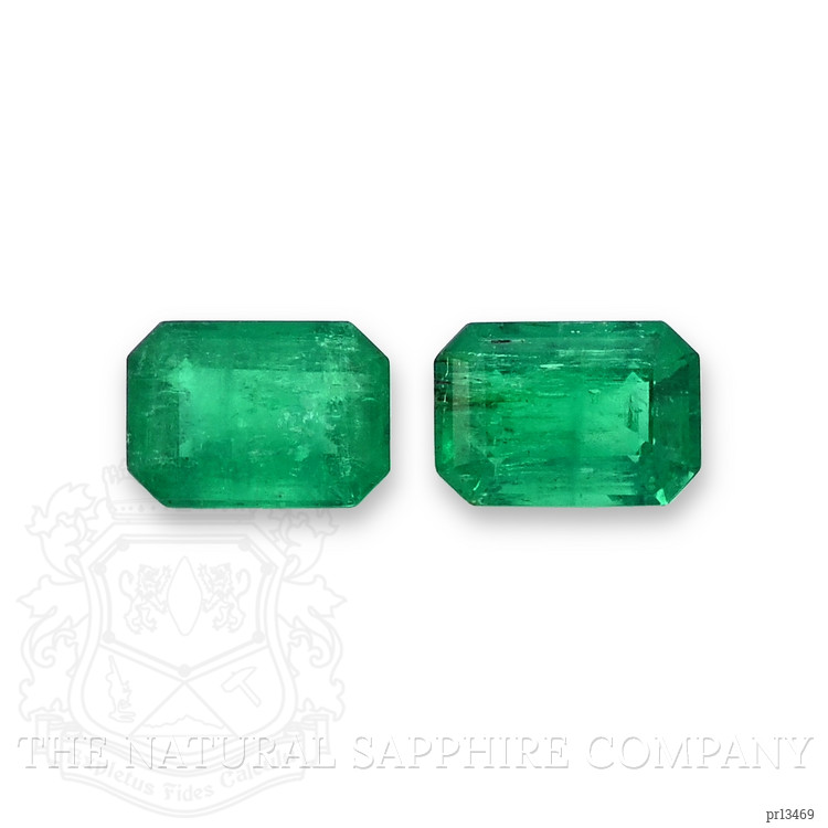 1.58 Ct.Tw. Emerald Pair from Afghanistan
