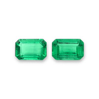 1.00&nbsp;Ct.Tw.Total Carat Weight Emerald Pair from Afghanistan Video