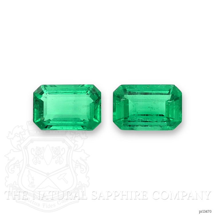 1.00 Ct.Tw. Emerald Pair from Afghanistan