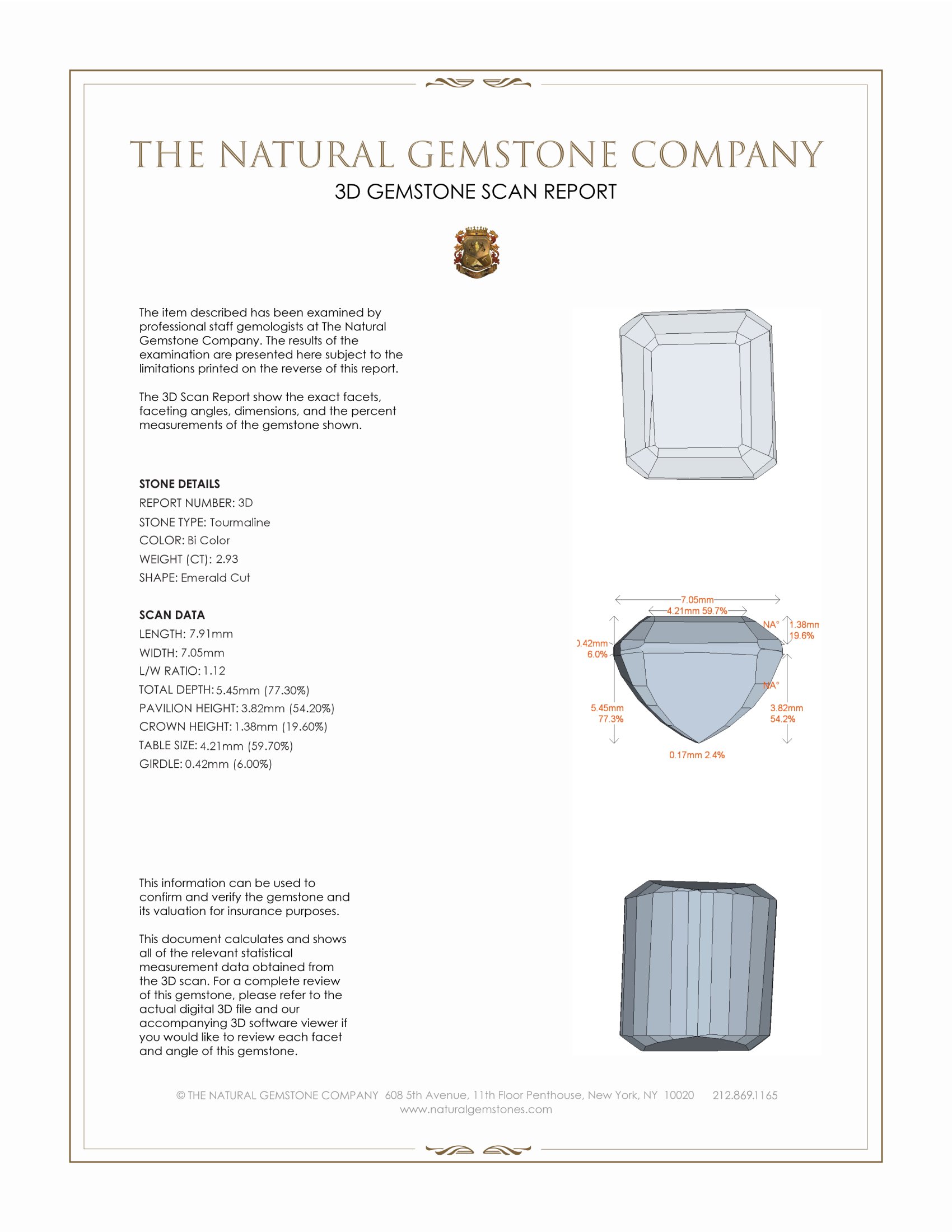 5.79 Ct.Tw. Tourmaline Pair from Mozambique