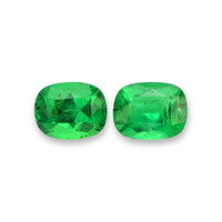 0.62&nbsp;Ct.Tw.Total Carat Weight Emerald Pair from Afghanistan Video