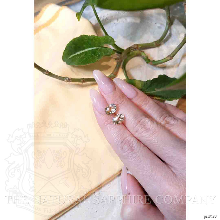 3.42 Ct.Tw. Heliodor Pair from Pakistan