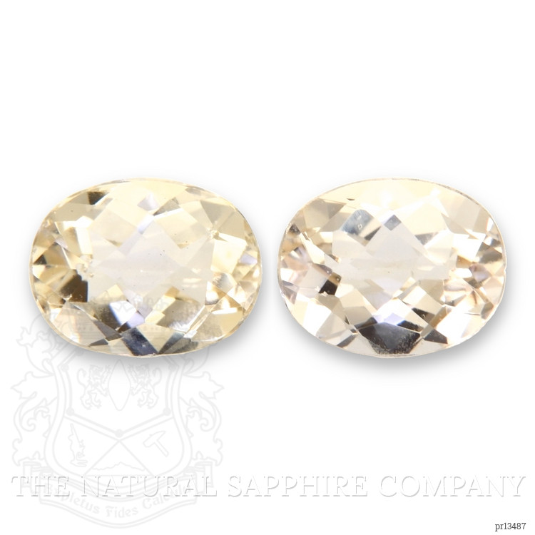 4.00 Ct.Tw. Heliodor Pair from Pakistan
