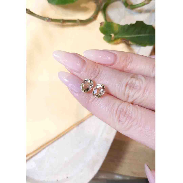 4.00 Ct.Tw. Heliodor Pair from Pakistan