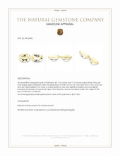 3.37 Ct.Tw.Total Carat Weight Heliodor Pair from Pakistan Appraisal