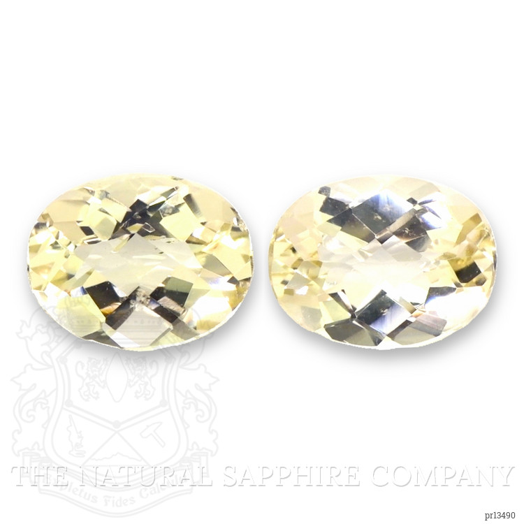 3.37 Ct.Tw. Heliodor Pair from Pakistan