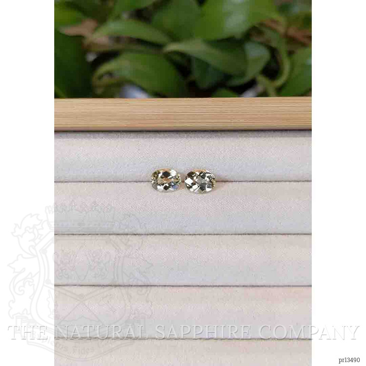 3.37 Ct.Tw. Heliodor Pair from Pakistan