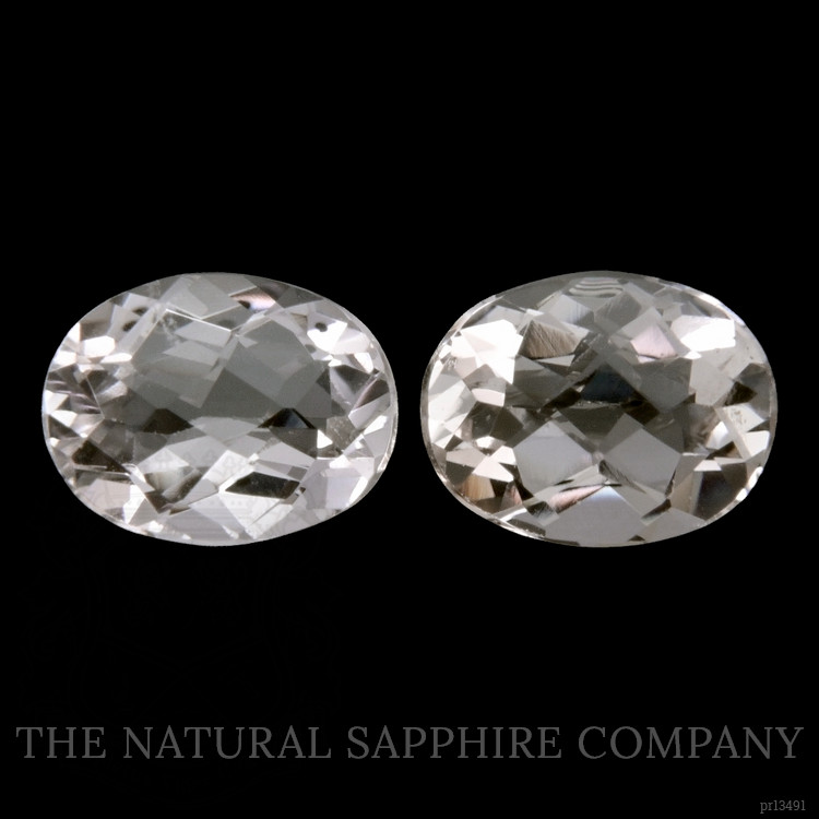 3.40 Ct.Tw. Goshenite Pair from Pakistan