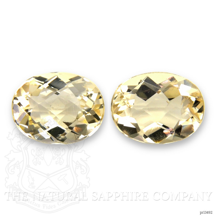3.33 Ct.Tw. Heliodor Pair from Pakistan