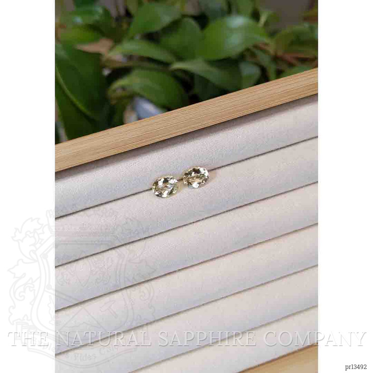 3.33 Ct.Tw. Heliodor Pair from Pakistan