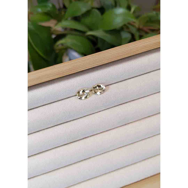 3.33 Ct.Tw. Heliodor Pair from Pakistan