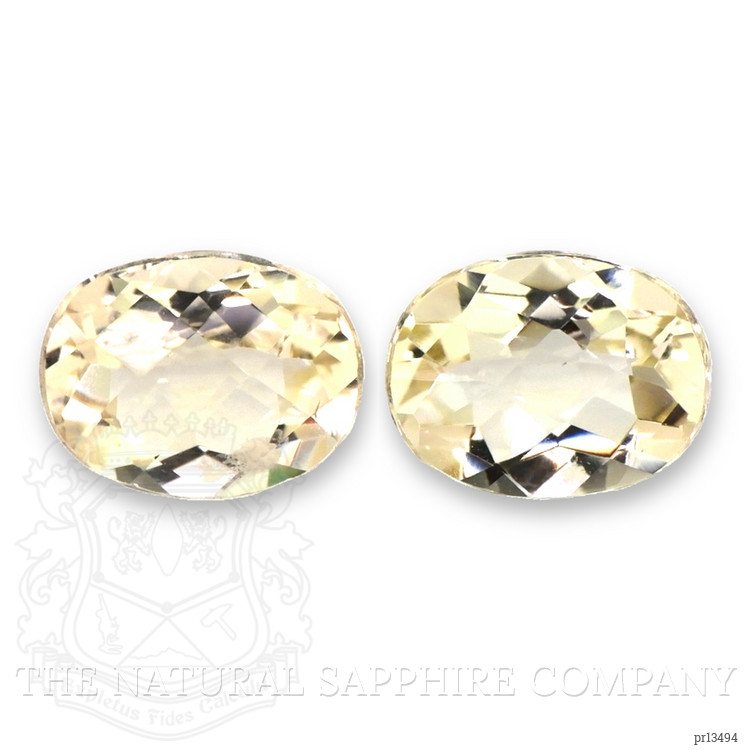 3.64 Ct.Tw. Heliodor Pair from Pakistan