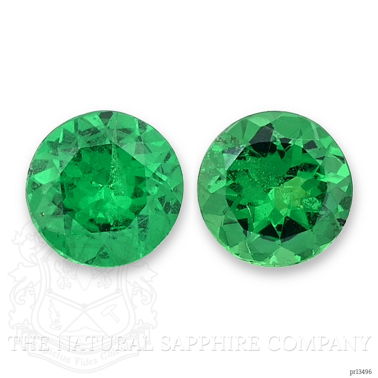 1.35 Ct.Tw. Tsavorite Garnet Pair from Madagascar