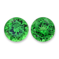 1.28 Ct.Tw.Total Carat Weight Tsavorite Garnet Pair from Madagascar Video