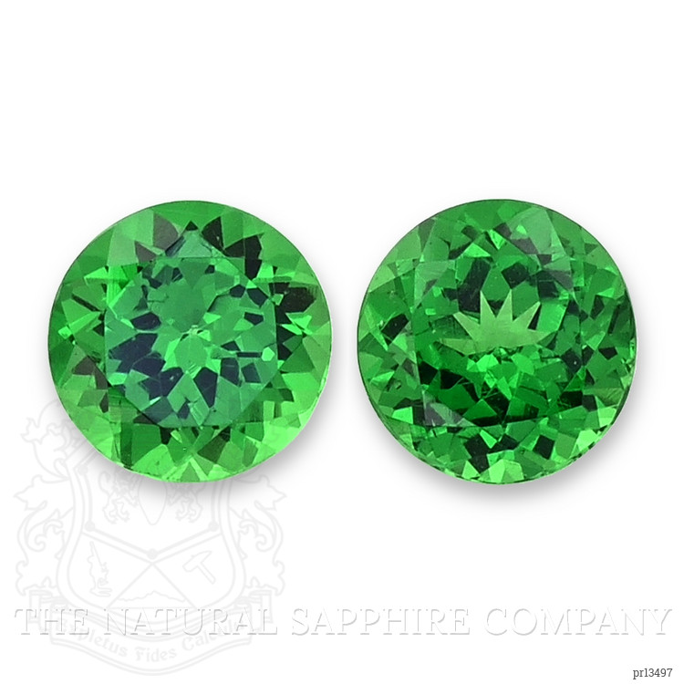 1.28 Ct.Tw. Tsavorite Garnet Pair from Madagascar