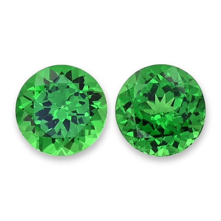 1.28 Ct.Tw. Tsavorite Garnet Pair from Madagascar