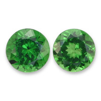 1.32 Ct.Tw.Total Carat Weight Tsavorite Garnet Pair from Madagascar Video