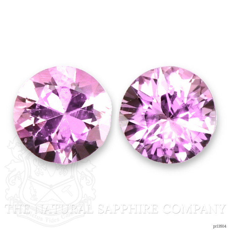 0.58 Ct.Tw. Pink Sapphire Pair from Ceylon (Sri Lanka)