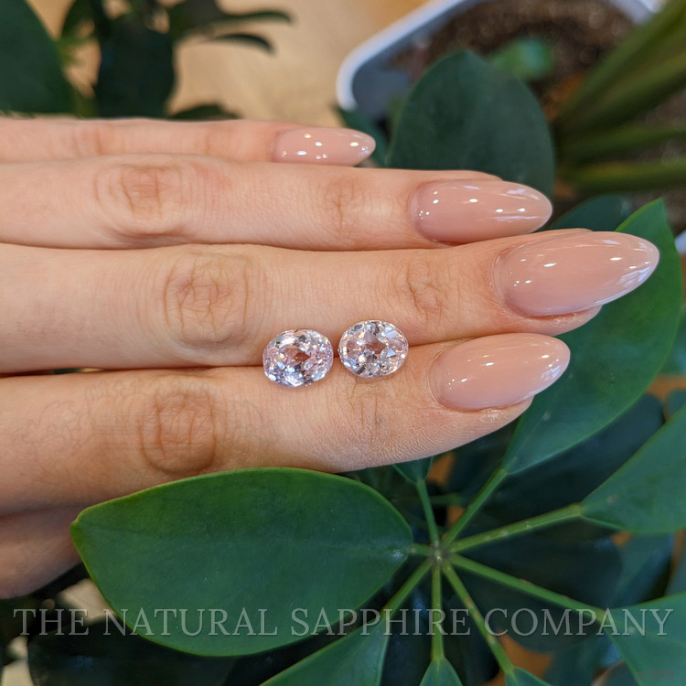 7.96 Ct.Tw. Kunzite Pair from Brazil