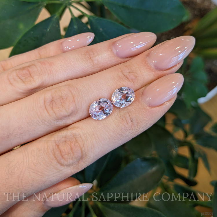 7.96 Ct.Tw. Kunzite Pair from Brazil