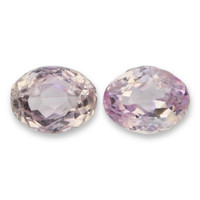 6.47&nbsp;Ct.Tw.Total Carat Weight Kunzite Pair from Brazil Video
