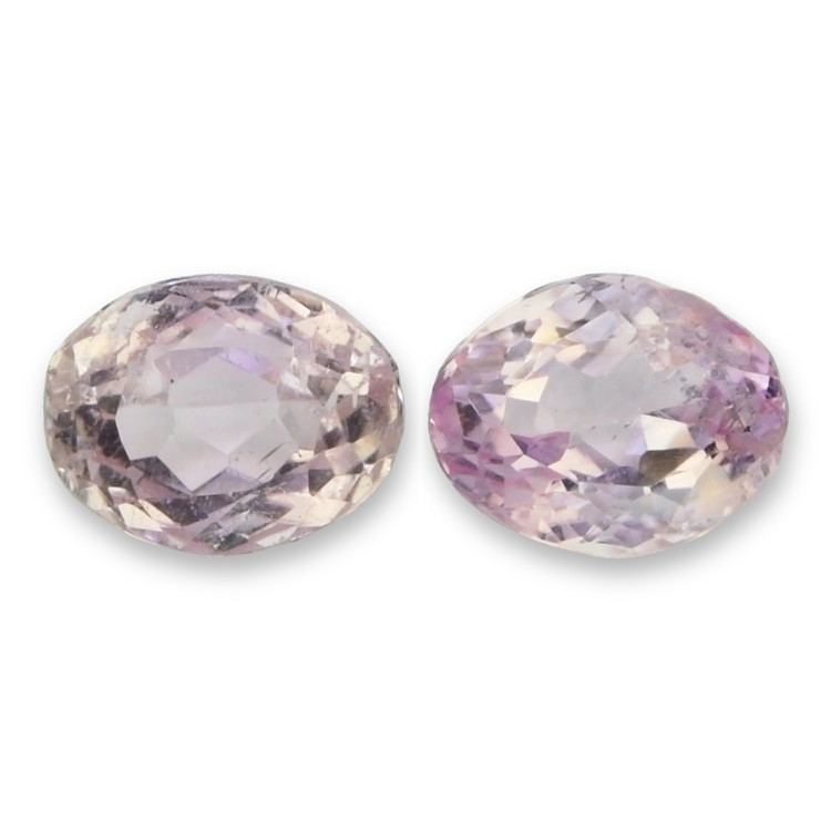 6.47 Ct.Tw. Kunzite Pair from Brazil