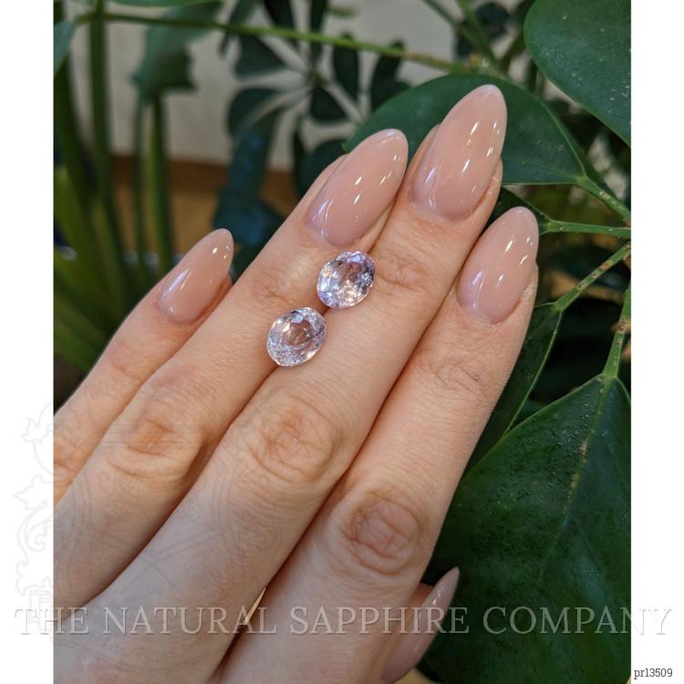 6.47 Ct.Tw. Kunzite Pair from Brazil