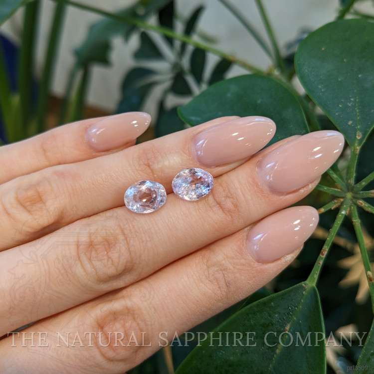 6.47 Ct.Tw. Kunzite Pair from Brazil