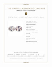 6.80 Ct.Tw.Total Carat Weight Pink Kunzite Pair from Brazil Scan Report