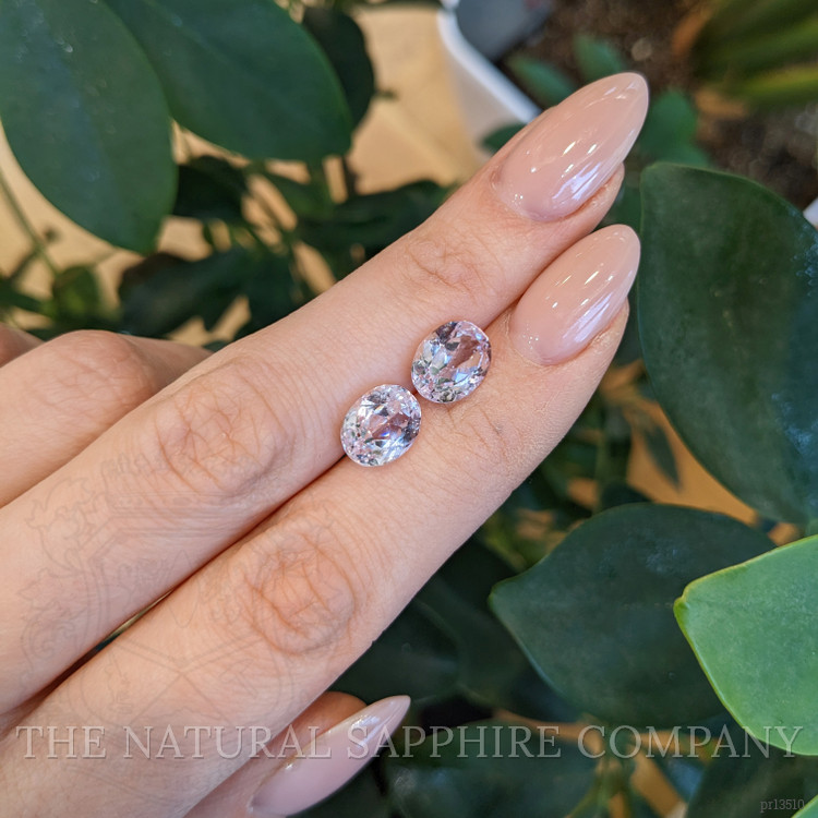 6.80 Ct.Tw. Kunzite Pair from Brazil