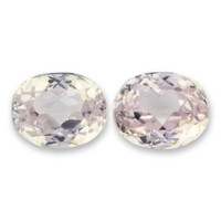 7.73 Ct.Tw.Total Carat Weight Kunzite Pair from Brazil Video