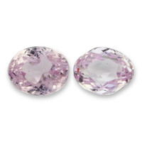 6.80&nbsp;Ct.Tw.Total Carat Weight Pink Kunzite Pair from Brazil Video