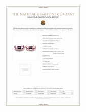 77.69 Ct.Tw.Total Carat Weight Pink Kunzite Pair from Afghanistan Scan Report
