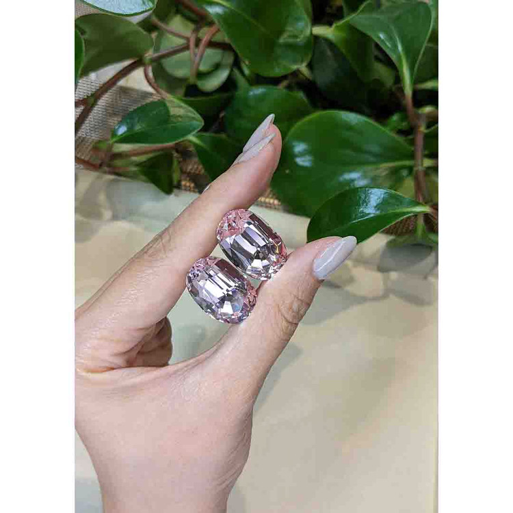 77.69 Ct.Tw. Kunzite Pair from Afghanistan