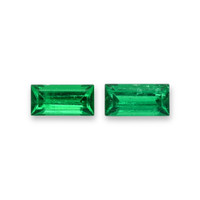 0.36&nbsp;Ct.Tw.Total Carat Weight Emerald Pair from Afghanistan Video