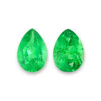 0.71&nbsp;Ct.Tw.Total Carat Weight Emerald Pair from Afghanistan Video