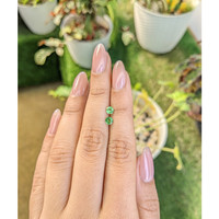 0.61&nbsp;Ct.Tw.Total Carat Weight Tsavorite Garnet Pair from Madagascar Life Style